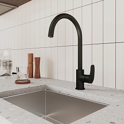 Milardo Смеситель для кухни Rora RORBLFJM05 – фотография-4